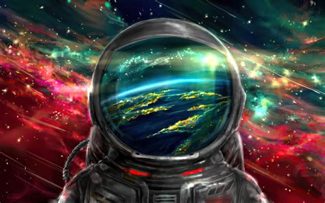 1680x1050 Astronaut Colorful Galaxy 4k 1680x1050