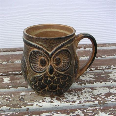 Winking Owl Mug Owl Mug Owl Coffee Mugs