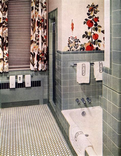 35 Vintage 1950s Bathroom Tile Design Ideas Click Americana