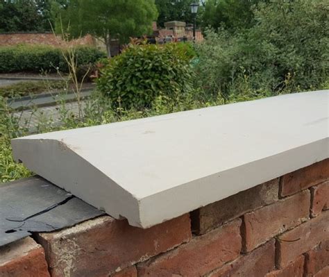 Sandstone Triangular Wall Coping 400m X 900mm Watling Reclamation