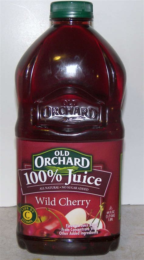 Old Orchard Wild Cherry 100 Juice Eat Like No One Else