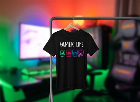 Gaming Shirt Gamers T Shirt Video Game Decor Unisex Etsy