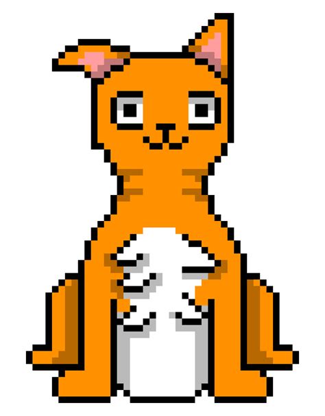 Orange Cat Pixel Art Maker