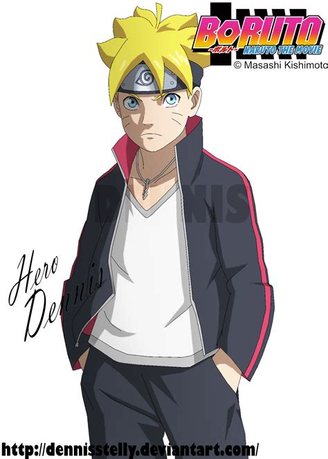 Boruto Uzumaki From Boruto Naruto The Movie