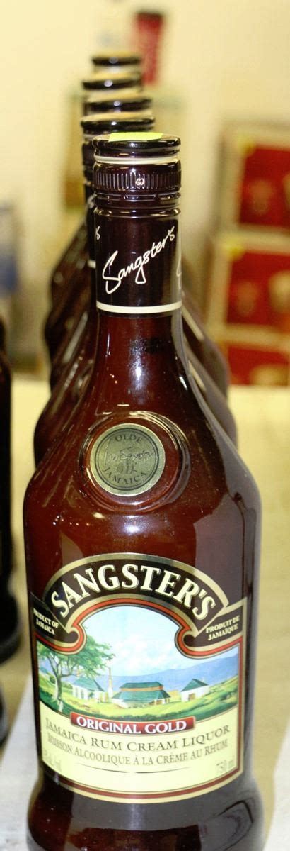 5 Bottles Of Sangsters Jamaica Rum Cream Liquor