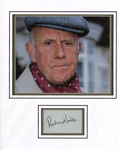 Sold Price Richard Wilson Signed Autograph Presentation High Quality