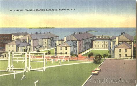 U S Naval Training Station Barracks Newport Ri