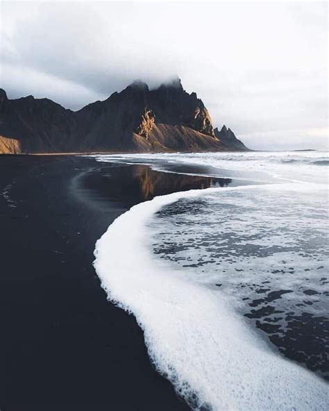 Júnior Guimarães Black Sand Beach Iceland Iceland Black Sand