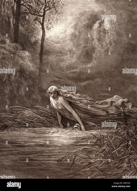 Dante Und Den Fluss Lethe Von Gustave Doré 1832 1883 Französisch