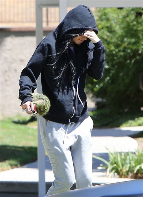kylie jenner hides from pap s out in hollywood hawtcelebs