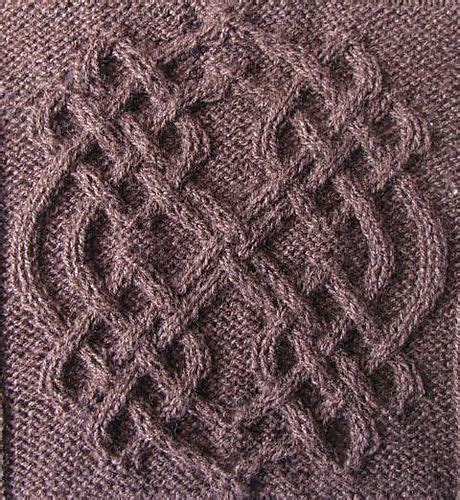 Celtic Motif Knot 208 Pattern By Devorgillas Knitting Sometimes