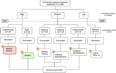 Diagnostic Impact Of Adrenal Vein Sampling In Adrenal Cushing S