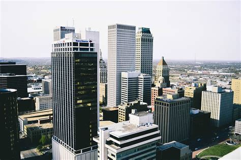 Hd Wallpaper Cityscape And Towers In Tulsa Oklahoma Buildings