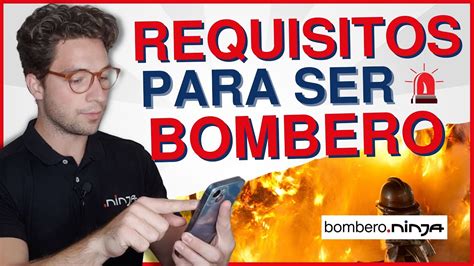 Requisitos Para Ser Bombero En España Bombero Ninja 🚒 Youtube