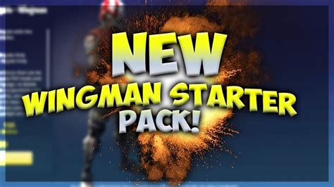 New Wingman Starter Pack Giveaway Fortnite Battle Royale Stream
