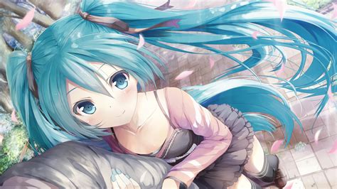 Hatsune Miku Vocaloid Anime Girls Twintails Wallpapers Hd Desktop And Mobile Backgrounds