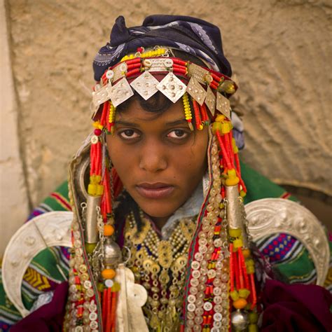 Girl In Traditional Clothes In Ghadamis Libya Ghademes G Flickr