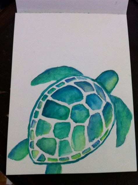 Below are 5 ideas that can take your watercolor teaching to the next level. Watercolor Turtle... Id love this as a tattoo | Turtle ...