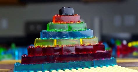 How To Make Edible And Stackable Lego Gummy Candy