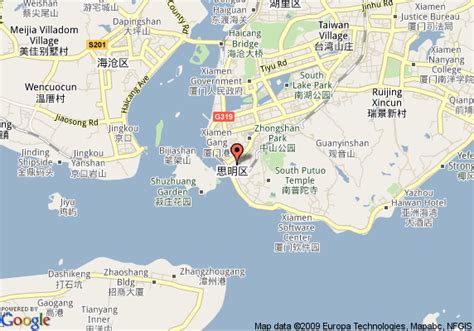 Xiamen Map Travelsfinderscom