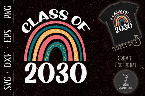 Class Of 2030 Rainbow School Student By Zemira Thehungryjpeg