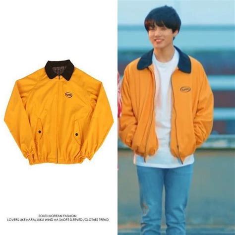 [bts] Jungkook Euphoria Yellow Jacket Kpop Ftw
