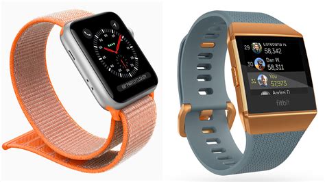 Review Apple Watch V Fitbit Ionic