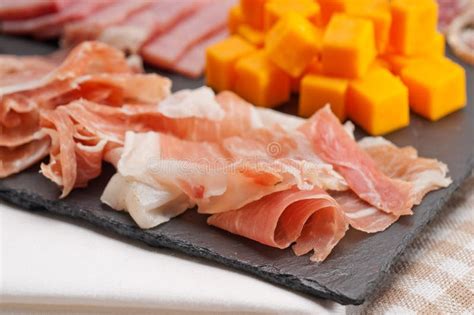 Assorted Cold Cut Platter Stock Photo Image Of Fresh