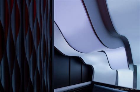 W Hotel Montreal Wunderbar By Stephane Groleau Futuristic Interior