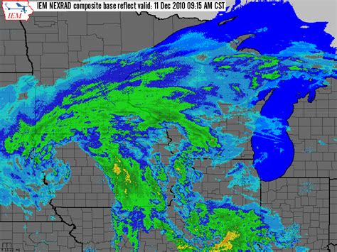 Radar geographic information systems (gis) interactive map. December 11-12, 2010 Blizzard
