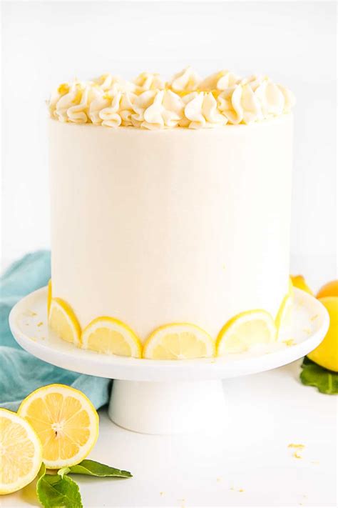 Bright And Lemon Birthday Cake Decorating Ideas For A Refreshing
