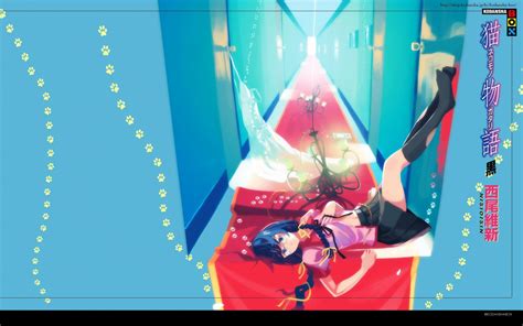 Wallpaper 1920x1200 Px Anime Girls Hanekawa Tsubasa Monogatari Series 1920x1200 Wallup