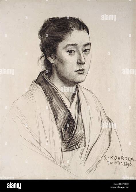English Portrait Of A Woman By Kuroda Seiki Tokyo National Museum Japan 日本語 婦人肖像 黒田清輝筆