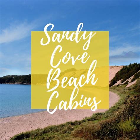 Sandy Cove Beach Cabins