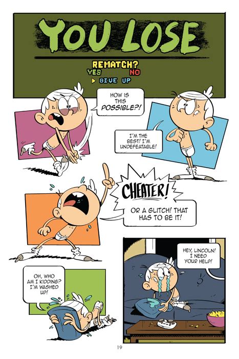 Exclusive Preview Papercutz Comic The Loud House There Will Be Chaos