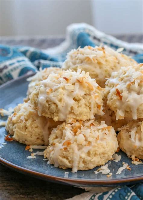 Coconut Scone Cookies Barefeet In The Kitchen