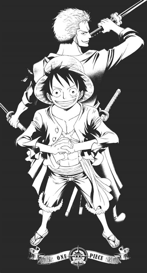 One Piece Wallpaper K Black And White MyWeb
