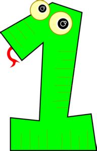 Number One Green Clip Art At Clker Com Vector Clip Art Online Royalty Free Public Domain