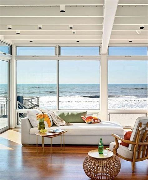 40 Beautiful Coastal Themed Living Room Decorating Ideas Beach House