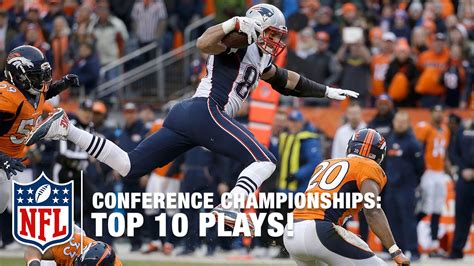 Top 10 Plays Championship Weekend Nfl Highlights Youtube