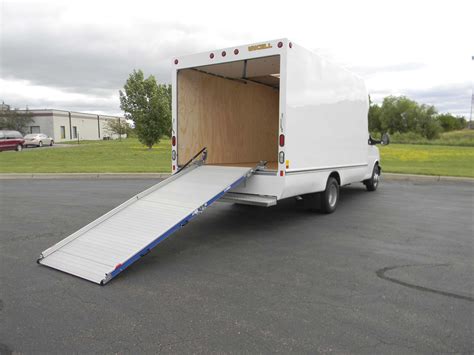 Box Truck Ramp Aluminum Folding Ramp For Box Trucks Upfit Supply
