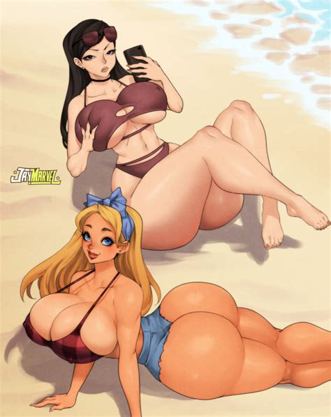 Rule 34 2021 2girls Ass Beach Big Ass Big Breasts Big Butt Bikini Black Eyes Black Hair Blonde