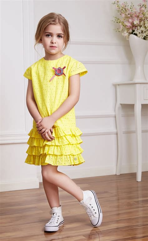 Candydoll 2015 Spring Summer Fashion Kids Party Wear Girl Prom Dress
