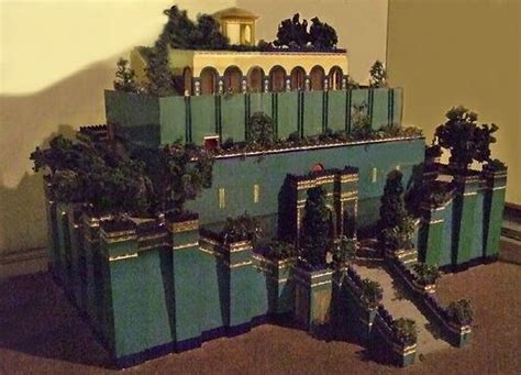 The hanging gardens of babylon were described to have contained varieties of trees, shrubs, flowers, and vines and also took the shape of a mountain basically constructed see also: Seven Wonders of the World. Hanging Gardens of Babylon ...