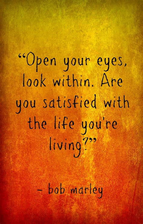 Bob Marley Quotes Open Your Eyes Look Within Wisdom