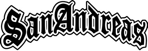 Gta San Andreas Logo Vector Imagesee