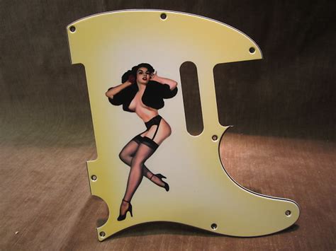 Fender Telecaster Custom Shop 50s Pinup Girl Lacquer Aged Reverb