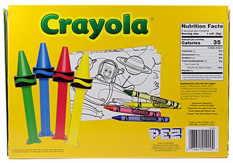 Momopez Crayola Crayola T Set Pez