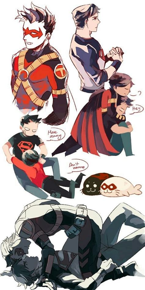 Im Genes Tim Drake X Conner Kent Superh Roes Dc Batman Divertido Batman Y Superman