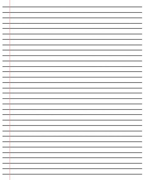 Printable College Ruled Paper Pdf